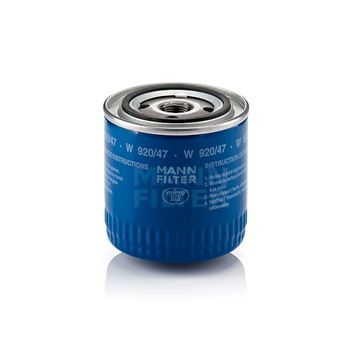 filtro de aceite coche - Filtro de aceite MANN W 920/47
