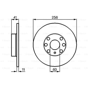 discos de freno coche - (BD779) Disco de freno BOSCH 0986478880
