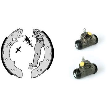 forro zapata de freno - Kit de tambor de freno BREMBO H68040