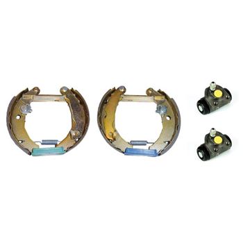 forro zapata de freno - Kit de frenos premontados traseros BREMBO K24015