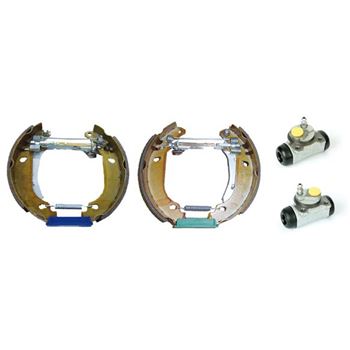 forro zapata de freno - Kit de frenos premontados traseros BREMBO K68050