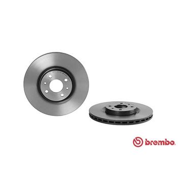 discos de freno coche - Disco de freno BREMBO 09505811