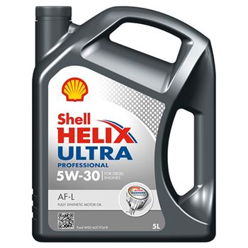 aceite de motor coche - Shell Helix Ultra Professional AF-L 5w30 5L