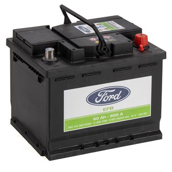 baterias de coche - Batería de arranque MAX FOCUS FIESTA KUGA EFB Start-Stop 60Ah/600A | FORD 2385498