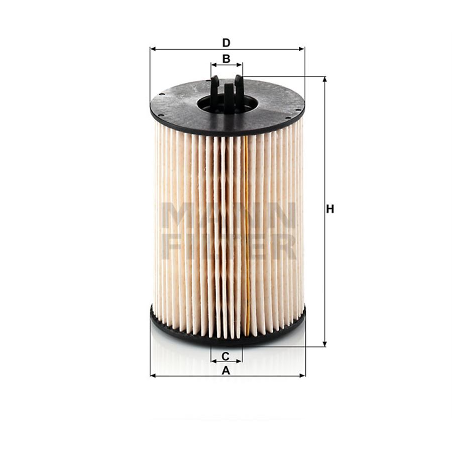 PU 821 x-2 MANN-FILTER Filtre à carburant Cartouche filtrante, avec joint d'étanchéite pour