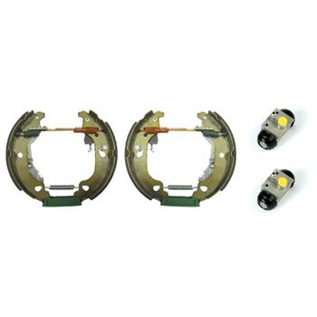 forro zapata de freno - Kit de frenos premontados traseros BREMBO K23046