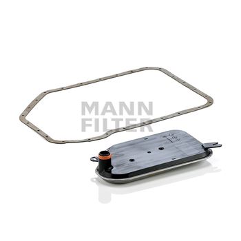 filtro de caja cambio coche - Kit filtro hidráulico + junta, caja automática ZF 5HP19 | MANN H2826KIT