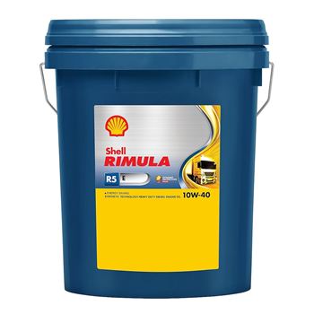 aceite de motor vehiculo comercial y pesado - Shell Rimula R5 E 10w40 20L
