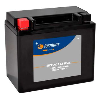 baterias de moto - Batería Tecnium SLA BTX12