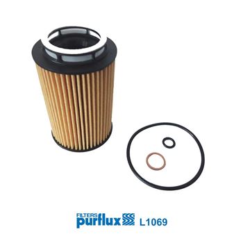 filtro de aire coche - Filtro de aceite PURFLUX L1069