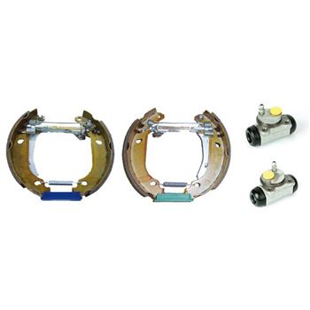 forro zapata de freno - Kit de frenos premontados traseros BREMBO K68038