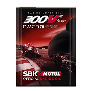 aceite moto 4t - .Motul 300V² 4T Factory Line 0w30 SBK 2L