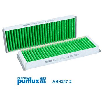 filtro de habitaculo - Filtro de habitáculo Purflux AHH247-2