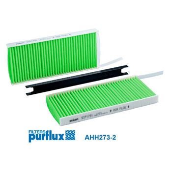 filtro de habitaculo - Filtro de habitáculo Purflux AHH273-2