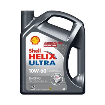 aceite de motor coche - Shell Ultra Racing 10w60 5L