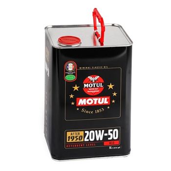 aceite de motor coche - Motul Classic Oil 20w50 5L