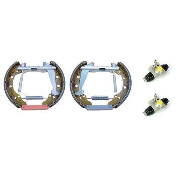 forro zapata de freno - Kit de frenos premontados traseros BREMBO K85050