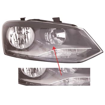 espejos - Faro principal ALKAR 2766110