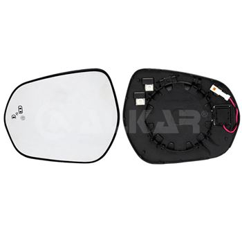 espejos - Cristal de espejo, retrovisor exterior ALKAR 6435743