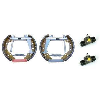 forro zapata de freno - Kit de frenos premontados traseros BREMBO K85036