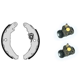 forro zapata de freno - Kit de tambor de freno BREMBO H24019