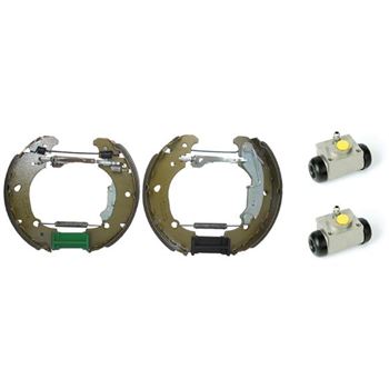 forro zapata de freno - Kit de frenos premontados traseros BREMBO K23063