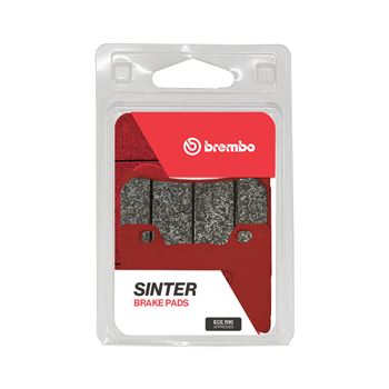 pastillas de freno moto - Pastillas de freno sinterizadas BREMBO 07YA26SA