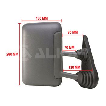 espejos - Retrovisor exterior ALKAR 6102972