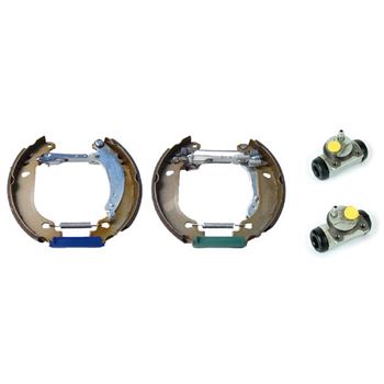 forro zapata de freno - Kit de frenos premontados traseros BREMBO K61074