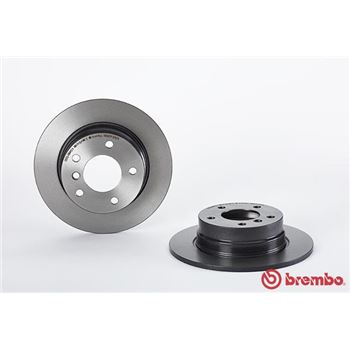 discos de freno coche - Disco de freno BREMBO 08978711