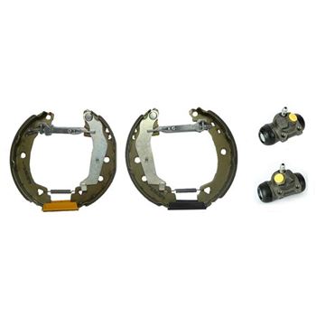 forro zapata de freno - Kit de frenos premontados traseros BREMBO K23019
