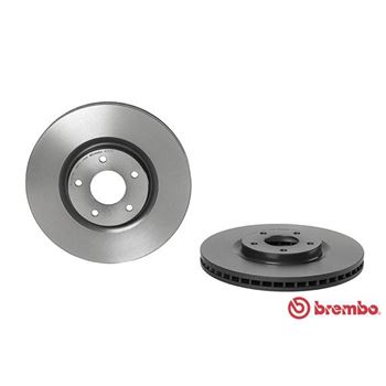 discos de freno coche - Disco de freno BREMBO 09B35411