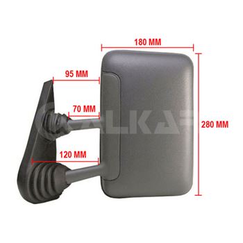 espejos - Retrovisor exterior ALKAR 6101972