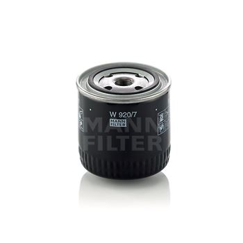 filtro de aceite coche - Filtro de aceite MANN W 920/7
