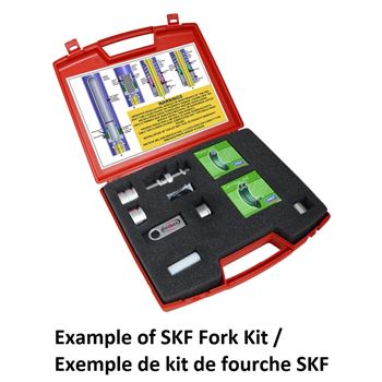 recambios de moto rodamientos - Kit completo mantenimiento para horquilla WP Aer 48 mm | SKF GK-WP34AER