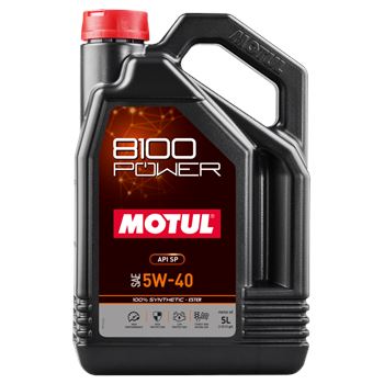 aceite de motor coche - Motul 8100 Power 5w40 5L (antiguo Sport 5w40)