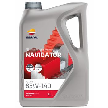 aceite transmision - Repsol Navigator HQ GL-5 85w140 5L