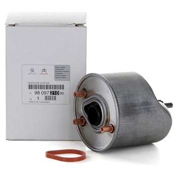 filtro de combustible coche - Filtro de combustible PSA 9809721080 (1906E6) (Elemento filtrante 190197)