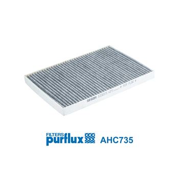 filtro de habitaculo - Filtro de habitáculo de carbón activado PURFLUX AHC735