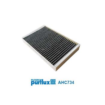 filtro de habitaculo - Filtro de habitáculo de carbón activado PURFLUX AHC734