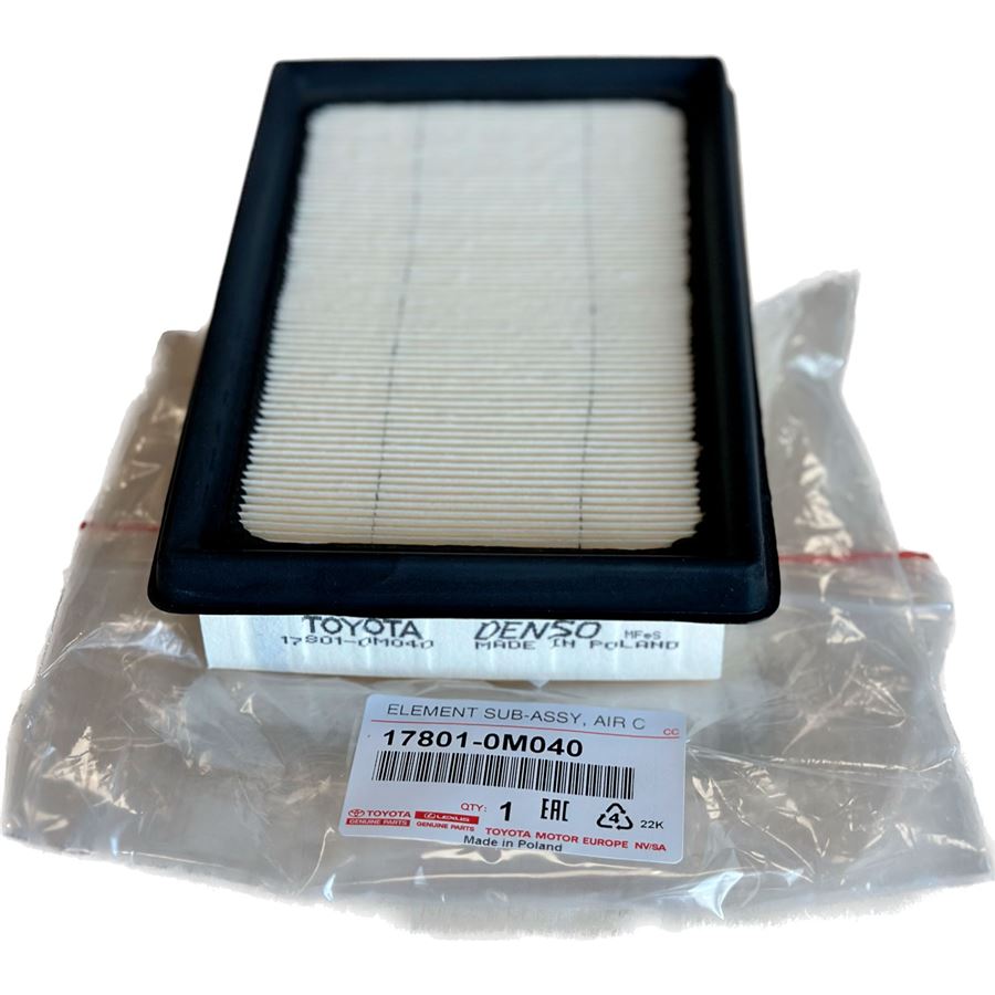 Vhbw Filtro Aria Motore Compatibile Con Toyota 17801-0M040 E 17801-24060 – Ricambio Auto Originale