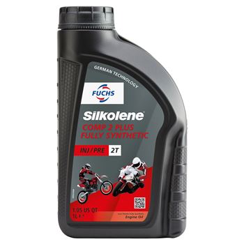 aceite moto 2t - Silkolene Comp 2 Plus 1L