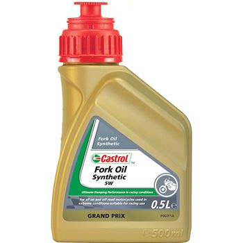 aceite horquilla moto - Castrol Synthetic Fork Oil 5W 500ml 15AB66