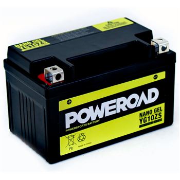 baterias de moto - Batería de gel Poweroad YG10ZS (YTZ10S)