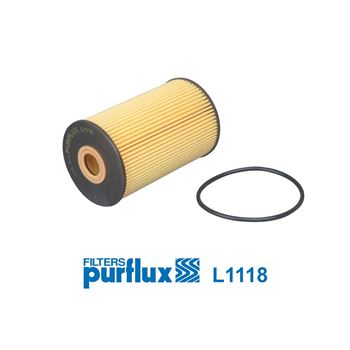 filtro de aceite coche - Filtro de aceite PURFLUX L1118