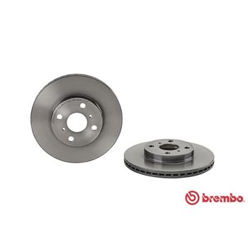 discos de freno coche - Disco de freno BREMBO 09854511
