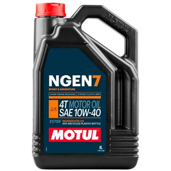 aceite moto 4t - Aceite de motor moto Motul NGEN 7 10w40 4L