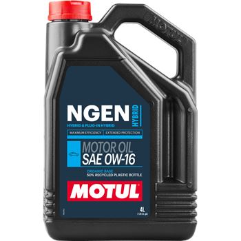 aceite de motor coche - Motul NGEN HYBRID 0w16 4L