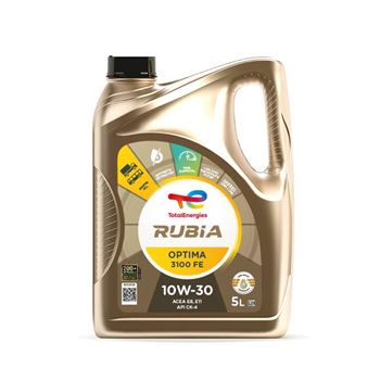 aceite de motor vehiculo comercial y pesado - Total Rubia OPTIMA 3100 FE 10w30 5L
