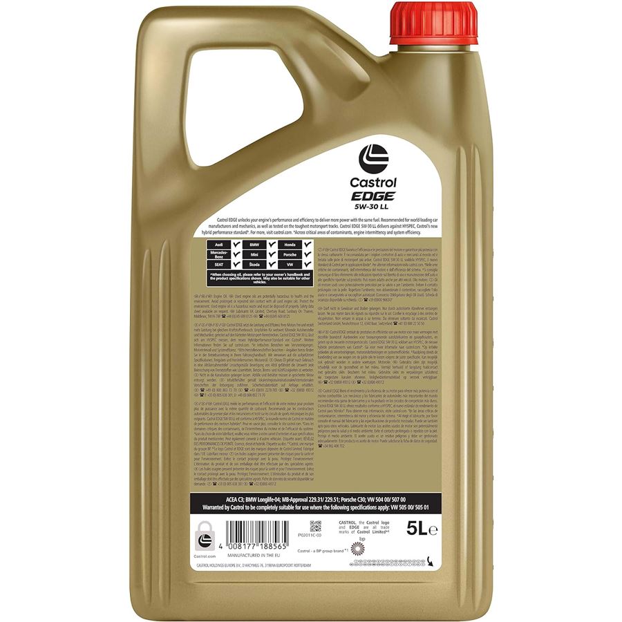 Castrol Edge Titanium FST 5w30 LL 5L